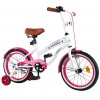 Велосипед 2-х колісний Tilly CRUISER 16" T-21632 white+crimson