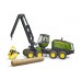 Харвестер John Deere 1270G з 1 колодою 1:16 Bruder 02135 фото 3