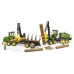 Харвестер John Deere 1270G з 1 колодою 1:16 Bruder 02135 фото 7