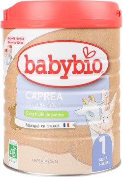 Смесь Babybio на основе козьего молока Caprea-1 800г 58051