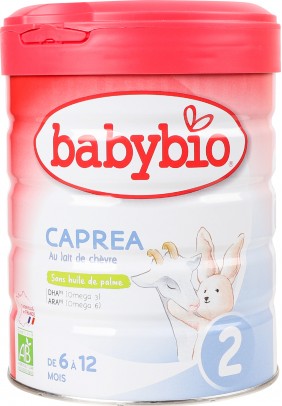 Смесь Babybio на основе козьего молока Caprea-2 800г 58052