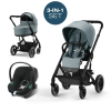 Коляска універсальна 3в1 Cybex Balios S BLK 522005365 Sky Blue