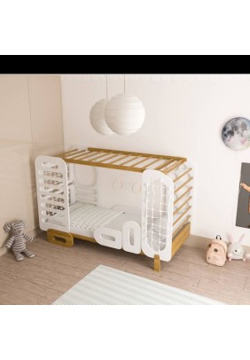 Кровать-трансформер детская TatkoPlayground Montessori 2000x800 ТРMtrw-2