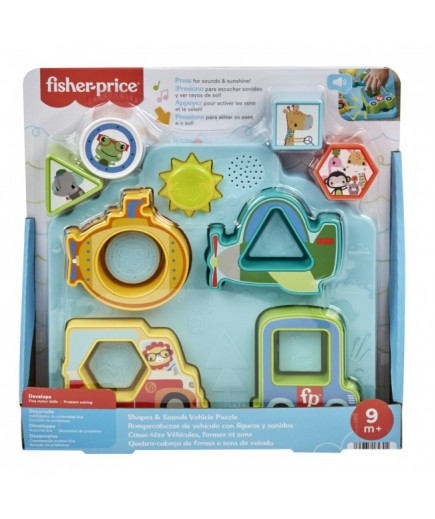 Сортер Fisher-price Транспорт та фігури HRP31