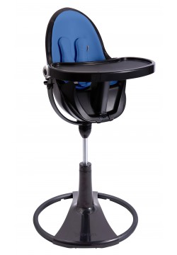 Стільчик для годування Bloom Fresco Noir riviera blue E10535-BB\\E10540-RBL