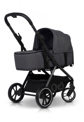 Коляска універсальна 2в1 EasyGo Zoya (сумка+адаптеры) 9023-EGZ/CG Cloud grey