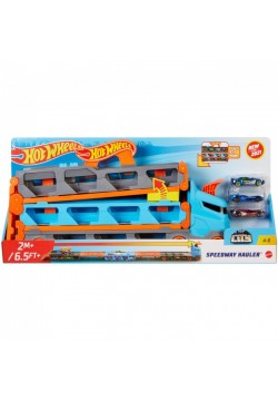 Машина Hot Wheels Транспортер Суперперегони GVG37