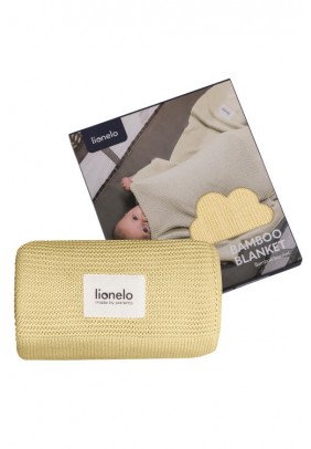 Пеленка Lionelo Bamboo Swaddle Yellow Lemon LO-BAMBOO SWADDLE YELLOW LEMON