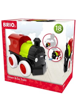 Потяг BRIO на батарейках із парою 30411