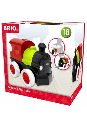 Потяг BRIO на батарейках із парою 30411
