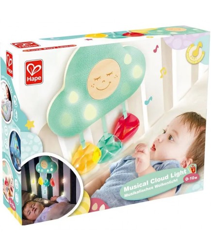 Підвіска музична Hape Хмара E0619 Підвіска музична Hape Хмара E0619