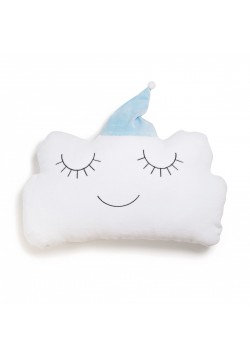 Бампер-подушка Twins Cloud 7099-DC-04 White/Blue