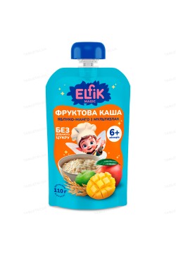 Каша мультизлакова Яблуко і манго Elfik 110г COM11461