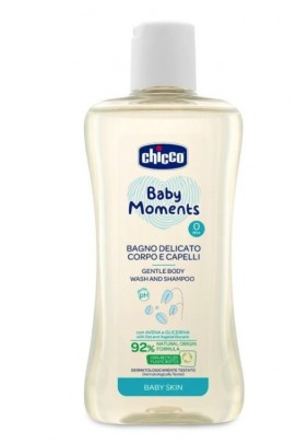 Гель-шампунь Chicco Baby Moments 200мл 10593.00 - 