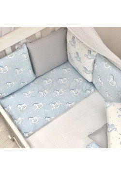 Постільний комплект Маленька Соня Baby Design Конячки 7од 0120211