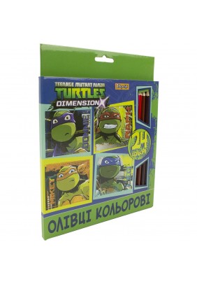Олівці 1Вересня Ninja Turtles 24кол 290352