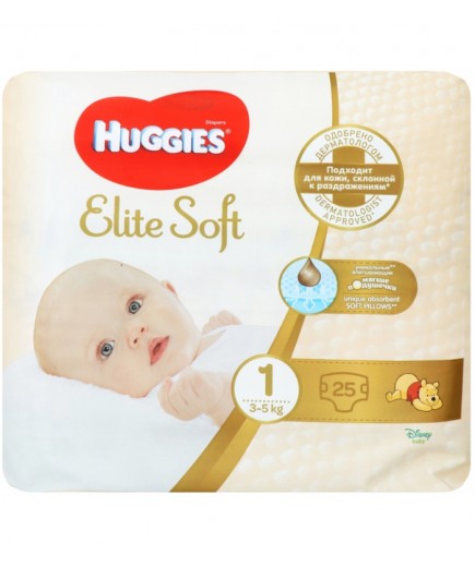 Підгузники Huggies Elite Soft 1 25шт 47923