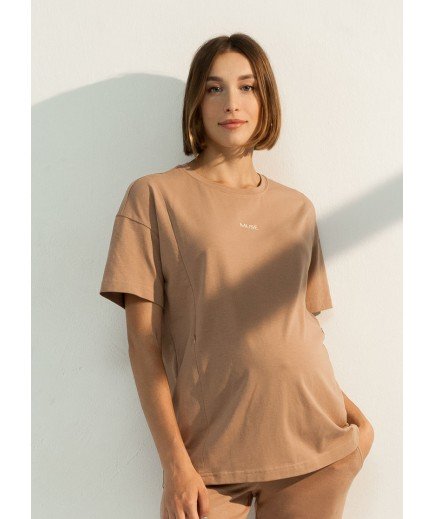 Футболка для вагітних і годування S-XL Юла мама Muse NR-31.052 Футболка для вагітних і годування S-XL Юла мама Muse NR-31.052