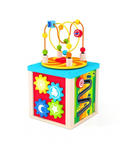 Іграшка розвиваюча Acool Toy Багатофункціональний музичний куб AC7648