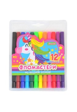 Фломастери 1Вересня Magic unicorn 12кол 650295