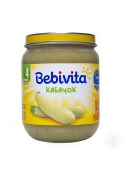 Пюре кабачок Bebivita 125г 1807