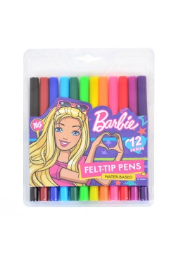 Фломастери 1Вересня Barbie 12кол 650275