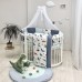 Постільний комплект Маленька Соня Baby Design Діно2 7од 0119186