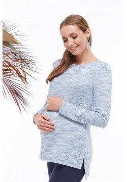 Туника для беременных и кормления S-XL Юла мама Kim TN-39.021