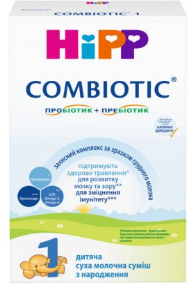 Суміш молочна Combiotic-1 300г HIPP 2430 - 