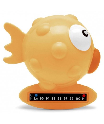 Термометр для води Рибка (жовтий)