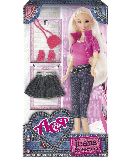 Лялька Ася Jeans Collection 28см 35089