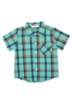 Рубашка110-128 KO 3001-Зеленый