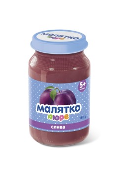 Пюре слива Малятко 180г  51754