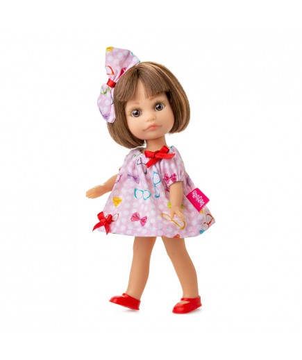 Лялька Berjuan Люсі в рожевій сукні 22см BR1100