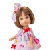 Лялька Berjuan Люсі в рожевій сукні 22см BR1100