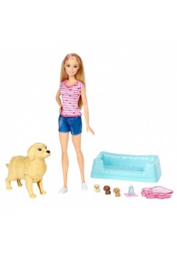 Кукла Barbie Новорожденные щенки FBN17