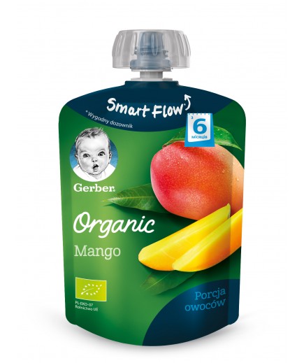 Пюре органічне манго Gerber 90г 608815