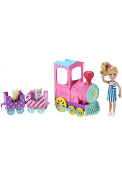 Лялька Barbie Челсі та потяг FRL86