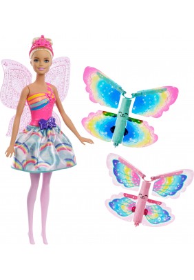 Лялька Barbie Фея Літаючі Крильця FRB08 - 