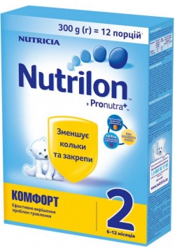 Суміш Nutricia Нутрілон Комфорт-2 300г 38525