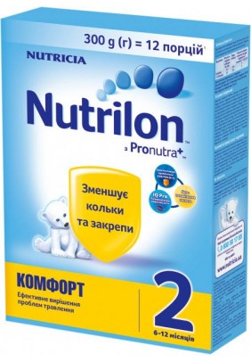 Суміш Nutricia Нутрілон Комфорт-2 300г 38525