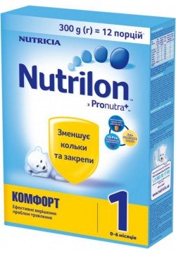 Смесь Nutricia Нутрилон Комфорт-1 300г 38501