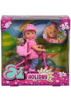 Лялька Steffi & Evi Love Еві Холідей на велосипеді 5733273 - 