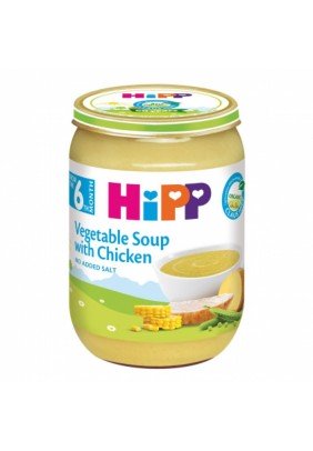 Суп овочевий з куркою HIPP 190г  7973 - 