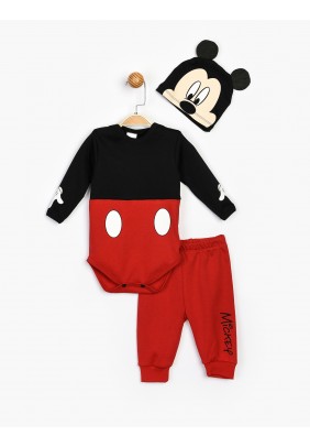 Комплект (боді+штани+шапочка) 62-86 Disney Mickey MC15201 - 
