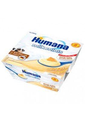Пудинг манний з печивом з 8 міс Humana 4*100г 3536 - 