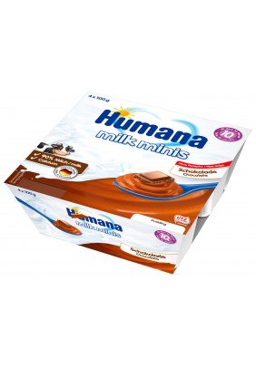 Пудинг шоколадний з 10 міс Humana  4*100г 3512