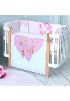 Постільний комплект Верес It's a girl 6од 220.28 - 