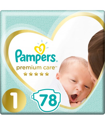 Підгузники Pampers Premium Care 1 78шт 104836