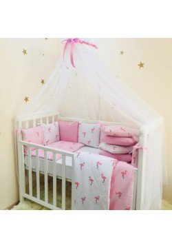 Постільний комплект Маленькая Соня Baby Design Фламінго 6од 220212